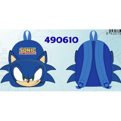 Mochila 3D de peluche Sonic