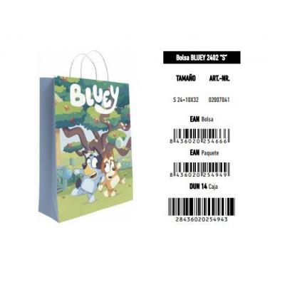 Saco de Presente Pequeno Bluey — Modelo 254666