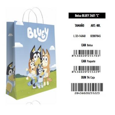 Saco de Presente Grande Bluey — Modelo 254703