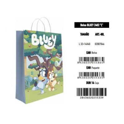 Saco de Presente Grande Bluey — Modelo 254864