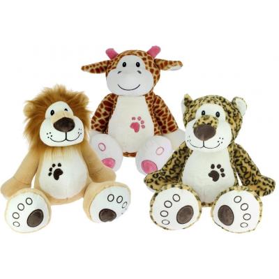 Peluche animais Jungla pernas 60 cm Leão, Tigre, Girafa