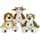 Peluche animais Jungla pernas 60 cm Leão, Tigre, Girafa