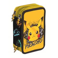 Estojo escolar com acessórios Pokémon