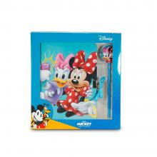 Diário Minnie chave com lápis ilustrado