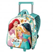 Mochila com trolley Princesas Disney