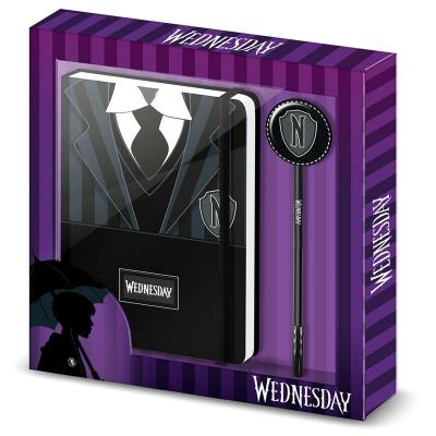 Diário Wednesday com caneta