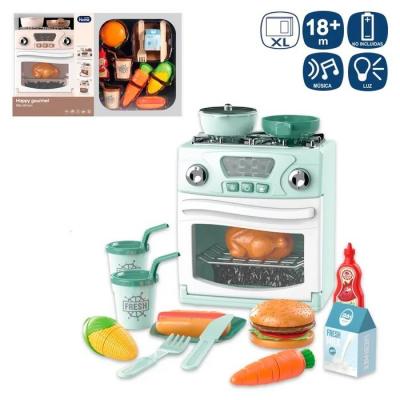 Cozinha com Acessórios Gourmet 15 × 10.5 × 17.5 Cm