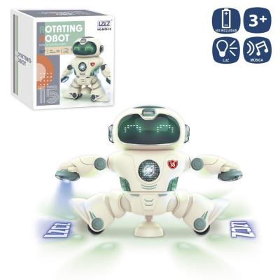 Robô Movimento, Luz e Som 2 Modelos 18,20 Cm
