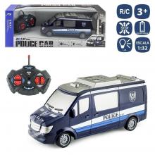 Telecomandado 7 funções Furgon Polícia 19 × 7 × 8,50 Cm