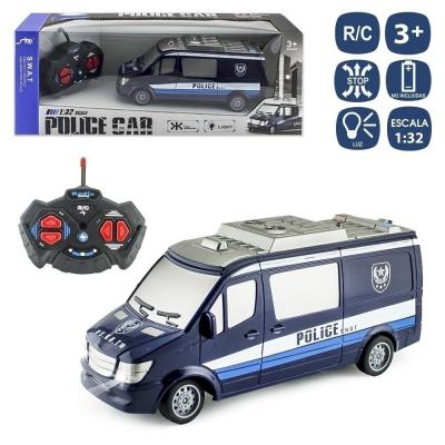 Telecomandado 7 funções Furgon Polícia 19 × 7 × 8,50 Cm