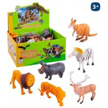Animais Selvagens Pvc 8 Modelos 15 Cm