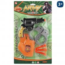Conjunto de 6 Arma Militar com Acessórios
