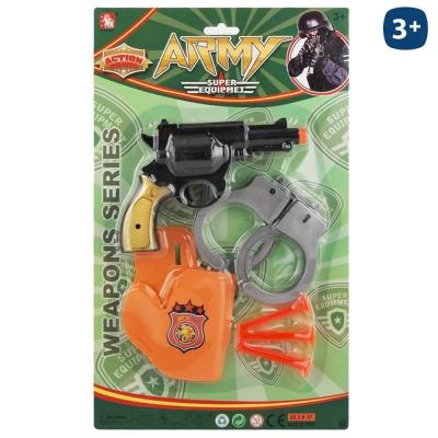 Conjunto de 6 Arma Militar com Acessórios