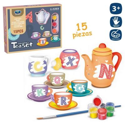Conjunto de 15 Jogo de Café Cerâmica 25 × 5 × 20 Cm
