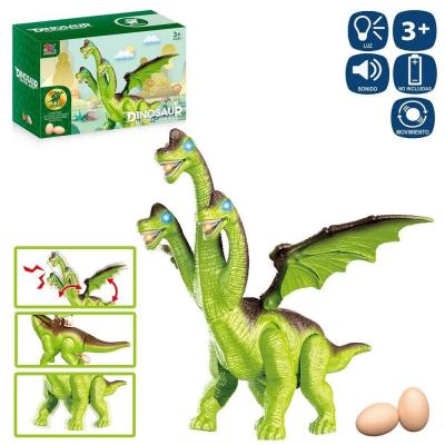 Dinossauro Anda, Luz e Som 46 × 45 × 31 Cm