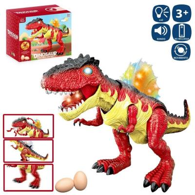 Dinossauro Anda, Luz e Som 44 × 11 × 27 Cm