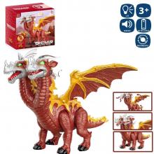 Dinossauro Anda, Luz e Som 40 × 45 × 23 Cm