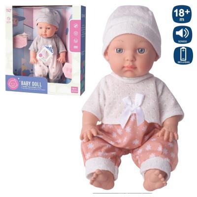 Terno de Malha para Bebé 12 Sons 2 Modelos 30 Cm