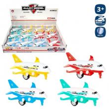 Aviao de Passageiros Metal 4 Modelos 12 × 10 Cm