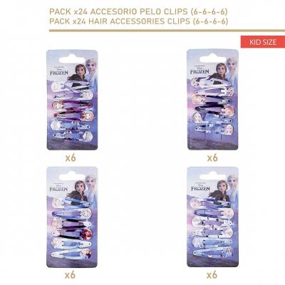 Conjunto de Acessórios de Cabelo Frozen 2 — Modelo 075885