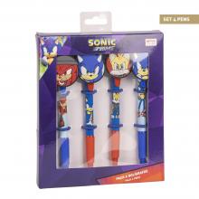 Caneta conjunto de 4 Sonic Prime