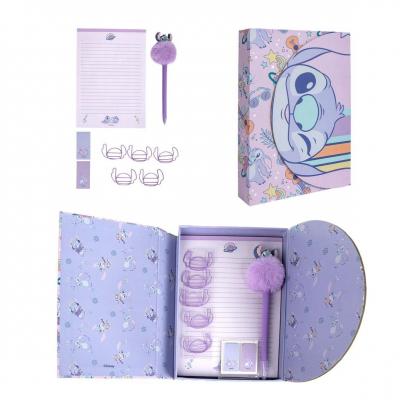Conjunto de Papelaria Stitch