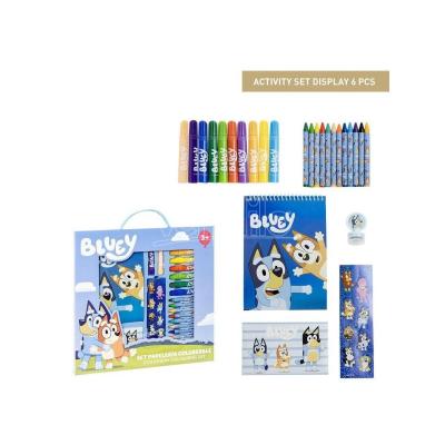 Conjunto para colorir Bluey