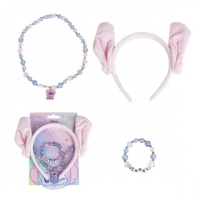 Conjunto de Bijutaria Stitch — Modelo 438185