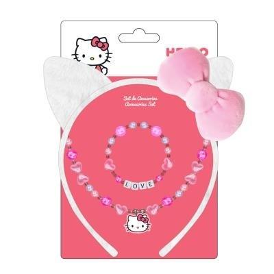 Conjunto de Bijutaria Hello Kitty