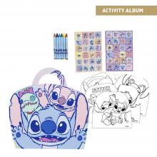 Álbum de atividades Colorido Stitch