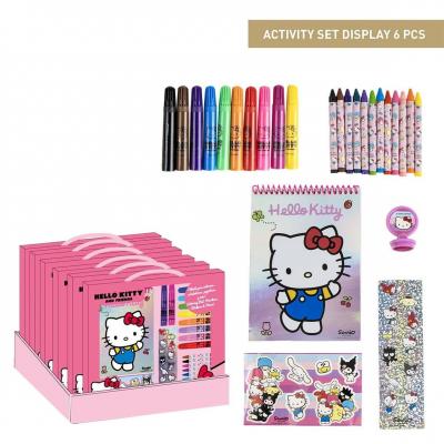 Conjunto para colorir Hello Kitty