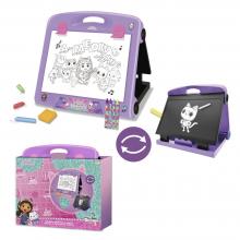 Conjunto de Papelaria Viagem Gabby's Dollhouse