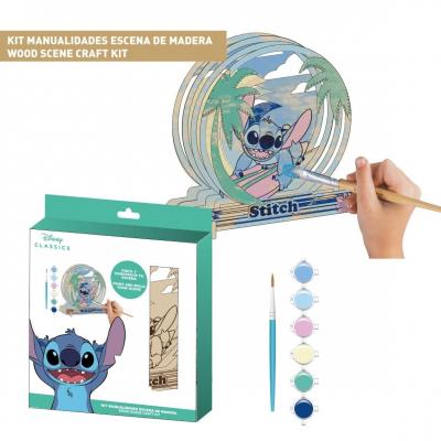 Figuras colorir madeira Stitch