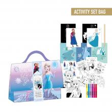 Conjunto para colorir Bolsa Frozen