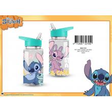 Garrafa infantil em plástico 450 ml Stitch