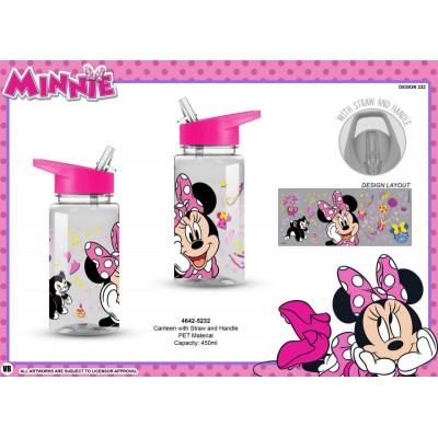 Garrafa infantil em plástico 450 ml Minnie