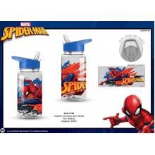 Garrafa infantil em plástico 450 ml Spider-Man