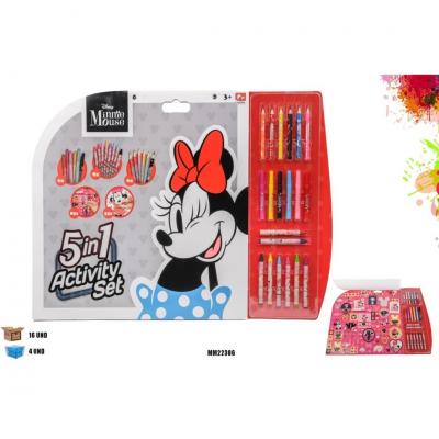 Minnie Conjunto de atividades 5 em 1