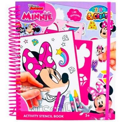 Livro de desenho e atividades Minnie