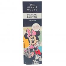Kit de Pintura com Diamantes Minnie — 40 × 30 cm