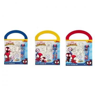 Spider-Man Mini Conjunto colorir e acessórios