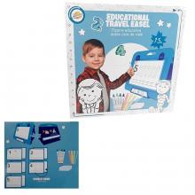 Quadro didático Duplo Portátil Azul