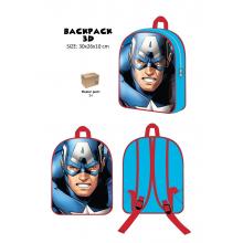 Mochila 3D 30 × 26 × 10 cm Vingadores