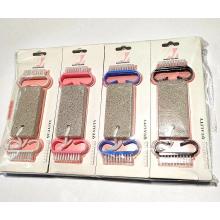 Conjunto de escova e pedra para pés — Pack de 12 unidades