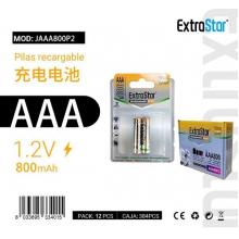 Pilhas Recargables HR03 x 2 800MAH Nimh -1.2V