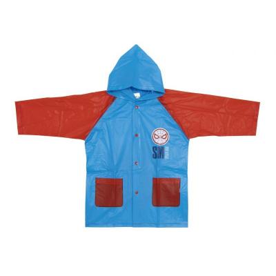 Capa de chuva Spider-Man em PVC com capuz — Pack de 6 unidades