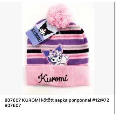 Gorro Kuromi com pompom