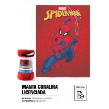 Spider-Man Manta Coralina 100 x 140 cm