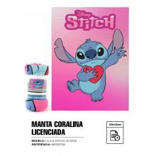 Stitch Manta Coralina 100 x 140 cm