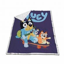 Bluey Manta Sherpa 120 x 150 cm
